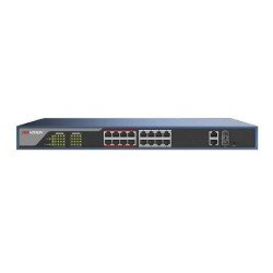 18 порта управляем PoE суич Hikvision DS-3E1318P-E 18 порта управляем PoE суич Hikvision DS-3E1318P-E