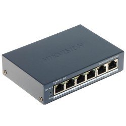 Smart Gigabit PoE суич Hikvision DS-3E1506P-EI, 6-портов
