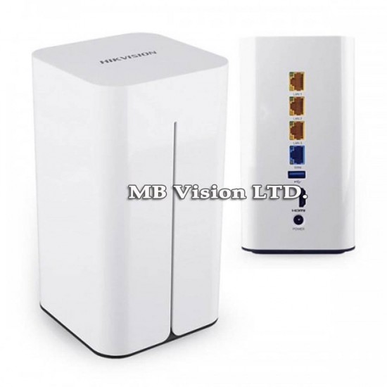 Wi-Fi 8-канален NVR Hikvision DS-7108NI-E1/V/W с вграден рутер