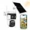 Външна 4G камера със соларен панел VStarcam BG621DR и два обектива