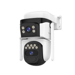 Соларна WiFi камера VStarcam CB621DR два обектива 3MP + 3MP, батерия 8000mAh