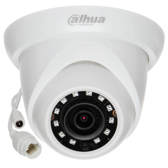 2MP IP камера Dahua IPC-HDW1230S-0208B-S4, IR 30м