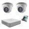 Комплект 2 вътрешни камери, DVR + HDD