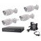Готова система за видеонаблюдение с 4 броя IP камерии NVR рекордер