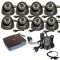 Система за видеонаблюдение с 8 камери и ДВР с висока резолюция 800TVL, 960H