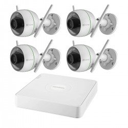 Готов комплект с 4 Wi-Fi камери и рекордер Готов комплект с 4 Wi-Fi камери и рекордер