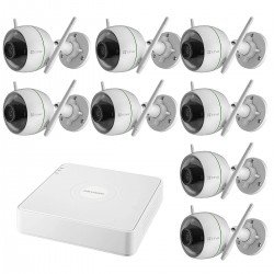 Готов комплект с 8 Wi-Fi камери и рекордер Готов комплект с 8 Wi-Fi камери и рекордер