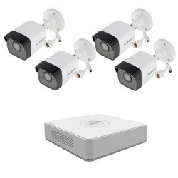 Готова 4MP IP система за видеонаблюдение с 4 камери Готова 4MP IP система за видеонаблюдение с 4 камери