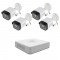 Готова 4MP IP система за видеонаблюдение с 4 камери