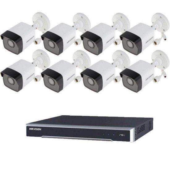 IP система за видеонаблюдение с 8 камери