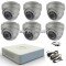 HD комплект с 6 камери и DVR Hikvision