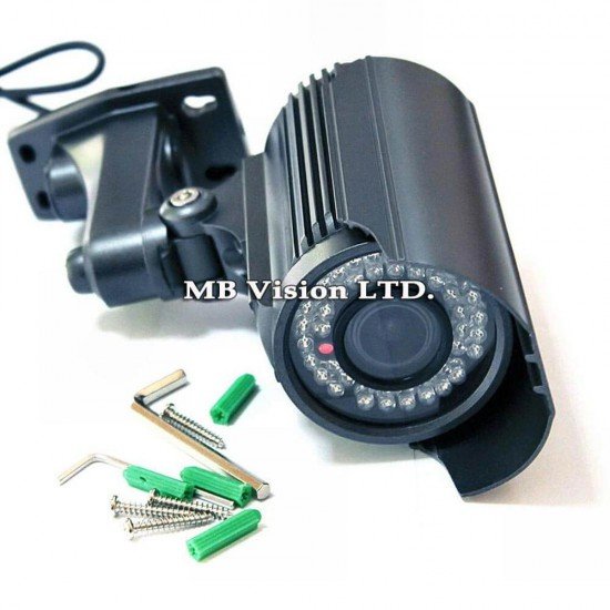 Вандалоустойчива, вариофокална 2.8-12mm, камера за наблюдение с висока резолюция MBA40P80