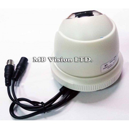 Вътрешна куполна камера 600TVL, 3.6mm обектив
