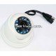 Вътрешна куполна камера 600TVL, 3.6mm обектив