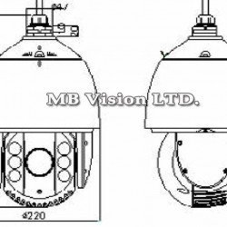 Hikvision DS-2AE5232TI-A(E), 2MP TurboHD PTZ, 32x, IR 150m Hikvision DS-2AE5232TI-A(E), 2MP TurboHD PTZ, 32x, IR 150m
