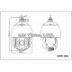 Smart tracking PTZ камера Hikvision, 23x оптичен, 16x цифров зуум, IR до 150м DS-2AF7264-A