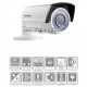 Вариофокална 2.8-12mm булет камера с 720TVL резолюция и IR до 40м DS-2CE15C2P-VFIR3