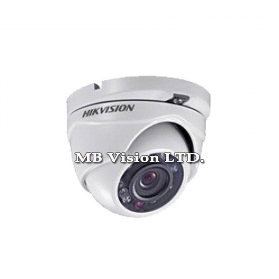 Куполна камера за видеонаблюдение 700TVL с фиксиран обектив 2.8mm DS-2CE55A2P-IRM