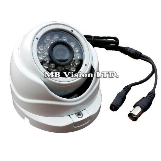 Куполна камера за наблюдение, външен или вътрешен монтаж, 800TVL, 960H, IR до 20м - Longse LS-LIRDGSM